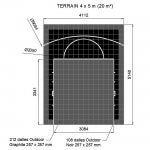 Terrain de Basketball 5m x 4m | Couleur(s) au choix | Livraison et installation comprise