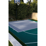 Demi-terrain de Basketball 8 x 6 M | Couleur(s) au choix