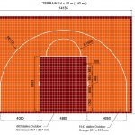 Demi-terrain de Basketball 10 x 14 M | Couleur(s) au choix