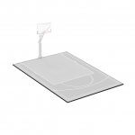 Terrain de basket 5m x 4m | Panier | Bordures de finition | Livraison et installation comprise