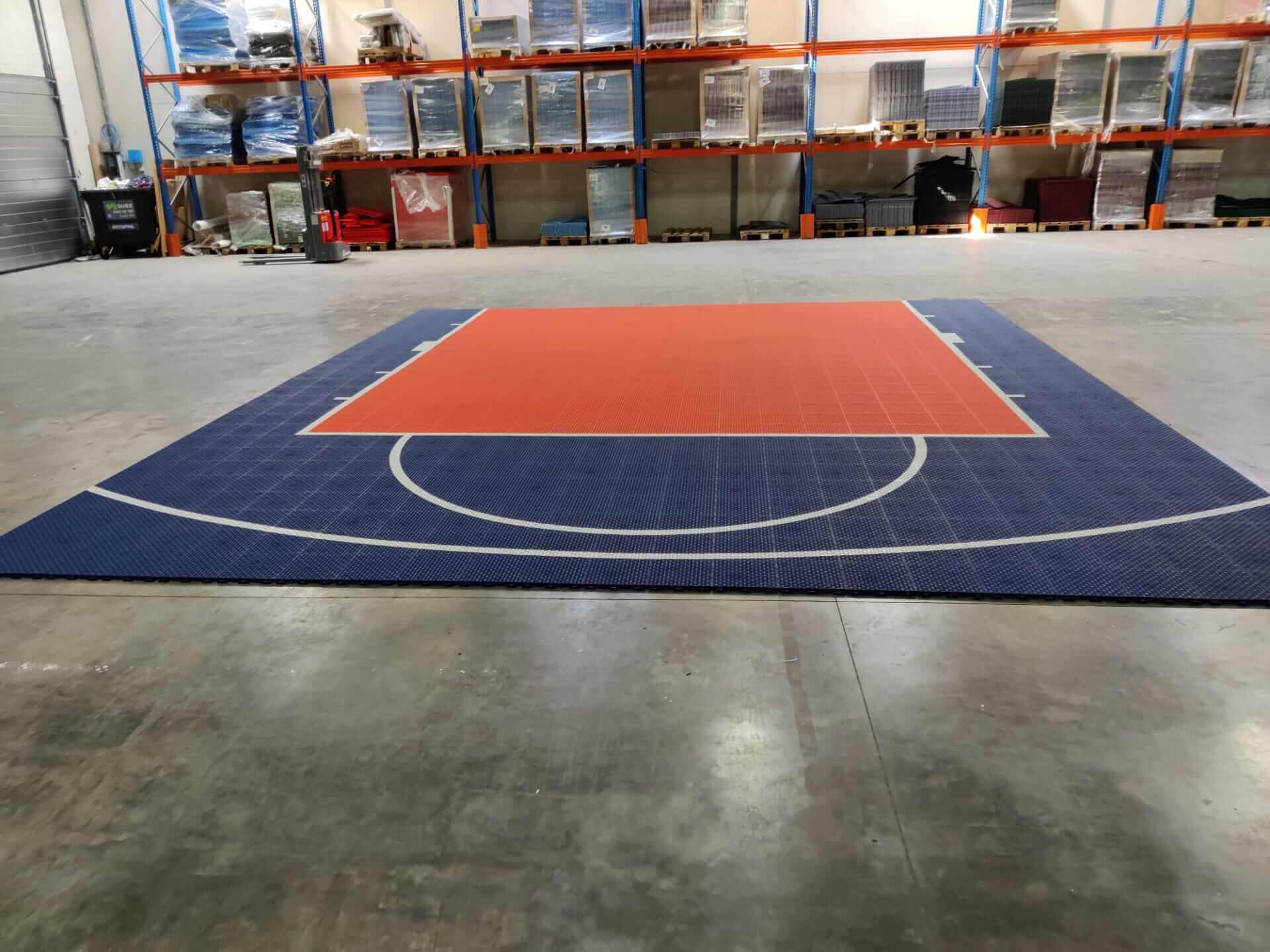 Installation d’un terrain de basket sur-mesure