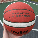 Ballon de basket personnalisé