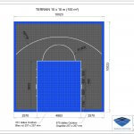 Terrain de Basketball 10m x 10m | Couleur(s) au choix | Livraison et installation comprise