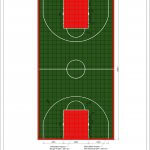 Terrain de Basketball 28m x 15m | Couleur(s) au choix | Livraison et installation comprise