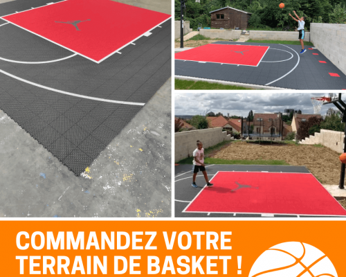 Installation d’un terrain de basket dans un jardin