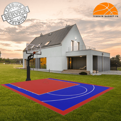 Terrain de Basketball 8m x 6m | Couleur(s) au choix | Livraison et installation comprise