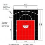 Location demi-terrain de Basketball 5m x 4m | Forfait 1 à 7 jours