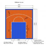 Terrain de basket 10m x 9m | Panier | Bordures de finition | Livraison et installation comprise