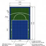 Terrain de basket 8m x 5m | Panier | Bordures de finition | Livraison et installation comprise