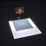 Dalle clipsable pour terrain de basket extérieur FIBA – Couleur au choix – 5m x 6m (30m²)