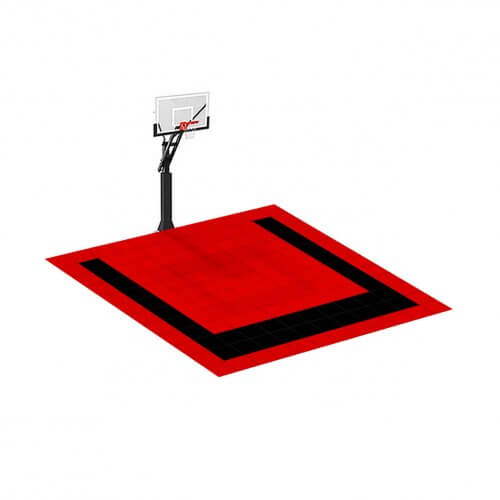 Terrain de Basketball Essential intérieur 3m x 3m | Couleur(s) au choix