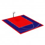 Terrain de Basketball intérieur 8 x 8 M | Couleur(s) au choix