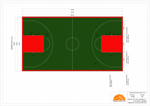 Plan Dalles Terrains Basket INTERIEUR avec rampes-28 x 15