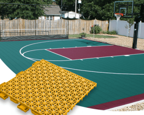 Profitez de notre offre sur les dalles clipsables pour terrain de basket !