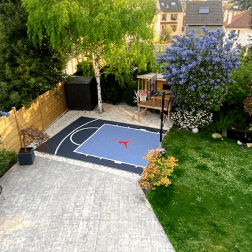 4 exemples de terrains de basket modulables