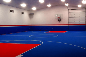 Installer un terrain de basket dans un lycée