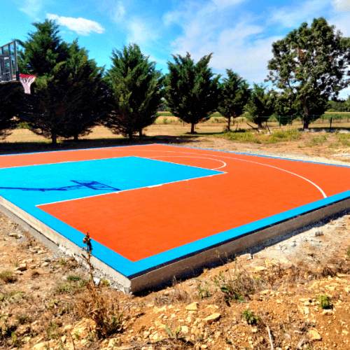 Acheter un terrain de basket clé-en-main
