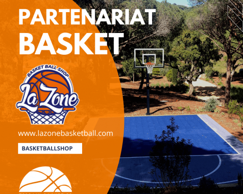 Nouveau partenariat : Terrain-basket et La Zone Basketball