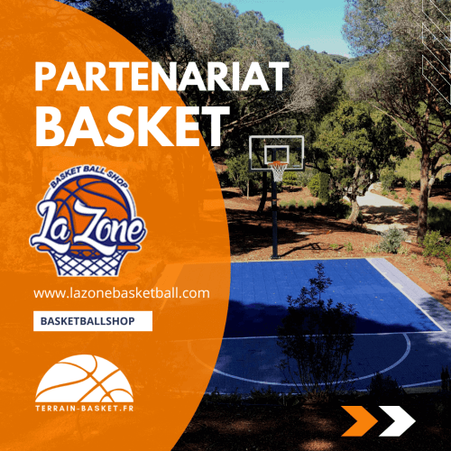 Nouveau partenariat : Terrain-basket et La Zone Basketball