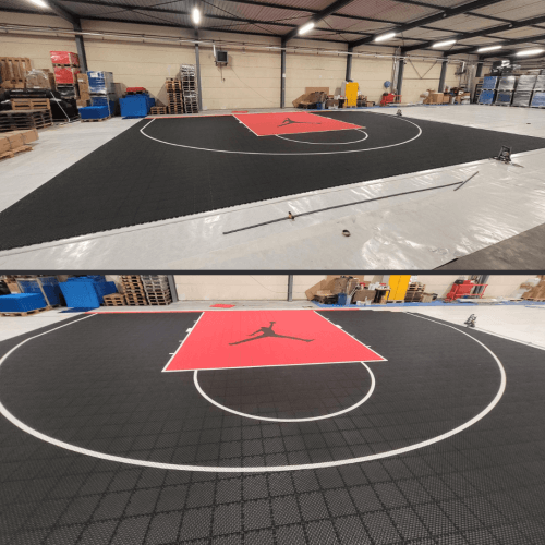 Terrain de basket sur mesure bientôt installé dans le département de la Loire