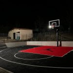 Terrain de basket sur mesure installé à Saint Etienne (Loire, 42)