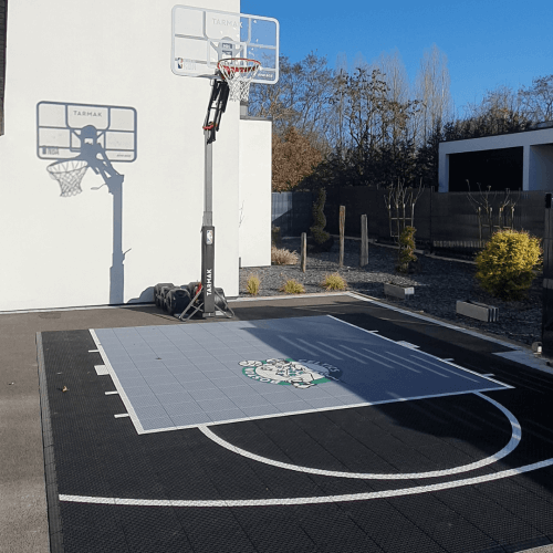 Terrain de basket personnalisé Boston Celtics