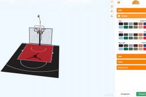 Concevez votre terrain de basket avec notre simulateur 3D !