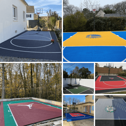 Acheter son terrain de basket en kit