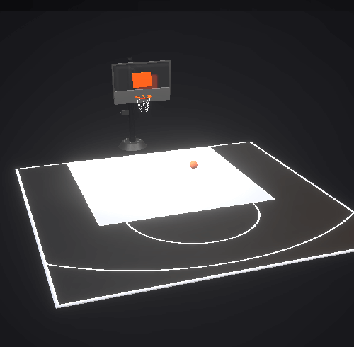 Dalle clipsable pour terrain de basket extérieur FIBA – Couleur au choix – 8m x 8m (64m²)