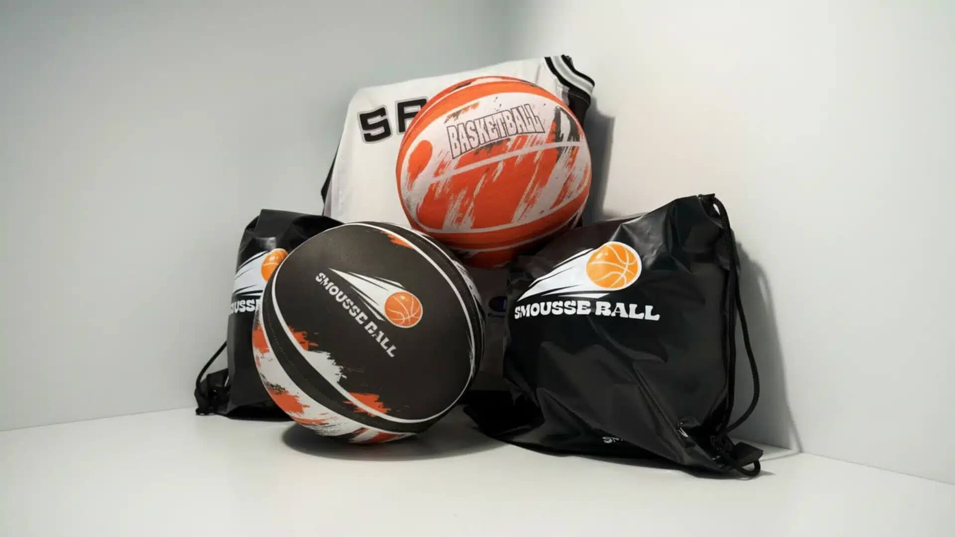Smousse Ball : le ballon de basket silencieux idéal pour votre terrain Terrain-Basket